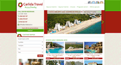 Desktop Screenshot of carlidatravel.ro